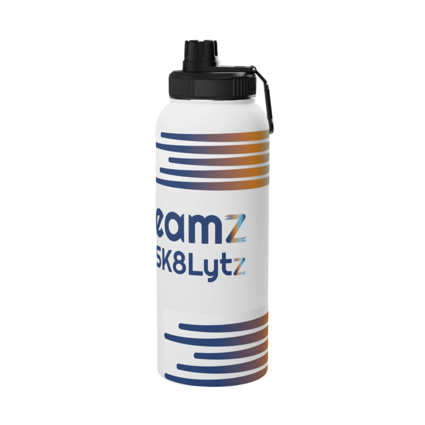32oz Stainless Steel Water Bottle with Sports Lid