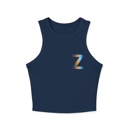 Micro Rib Racer Tank Top
