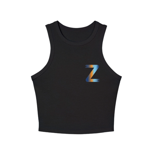 Micro Rib Racer Tank Top