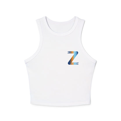 Micro Rib Racer Tank Top