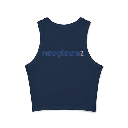 Micro Rib Racer Tank Top